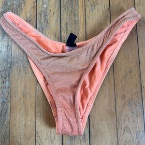 Triangl Orange Shimmer Bottoms
